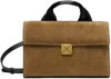 Nanushka Brown Sandi Lock Bag In Brown