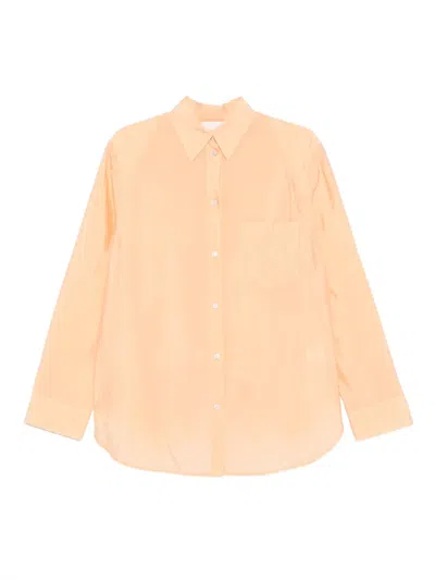 Nanushka Button-fastening Shirt In Orange