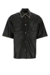 Nanushka Synthetic Leather Shirt Mance