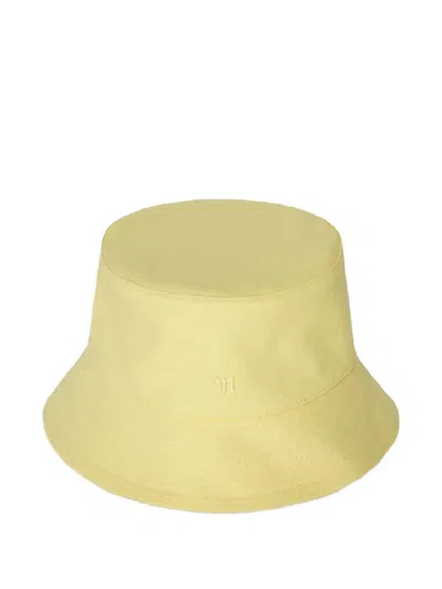 Nanushka Caran Bucket Hat In Yellow