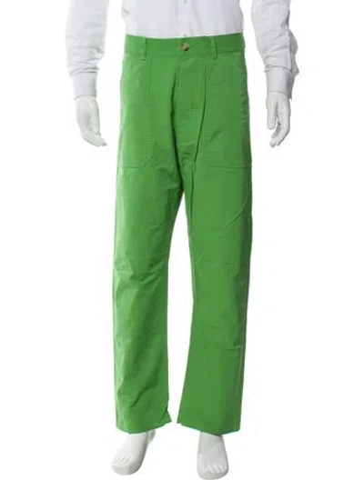 Pre-owned Nanushka Cargo Pants In Green