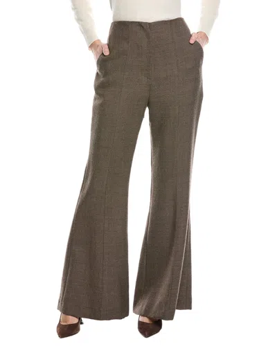 Nanushka Carillo Slim Leg Wool Tailored Trouser In Pattern