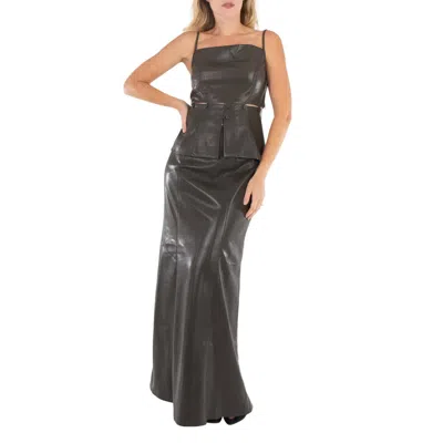 Nanushka Carlotta High Waist Flared Skirt