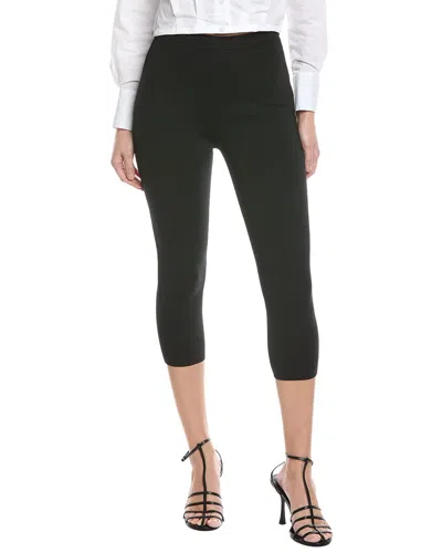 Nanushka Carole Knitted Peddle Pant In Black