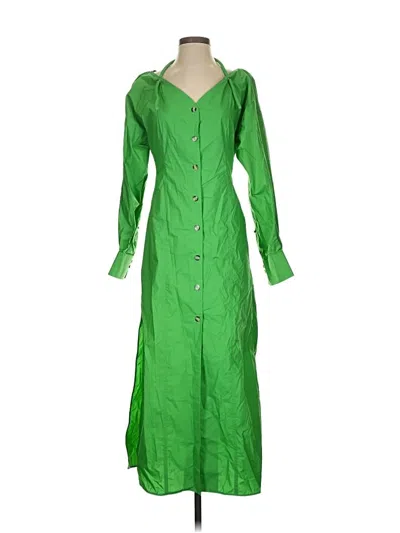 Pre-owned Nanushka Casual Dress In Green