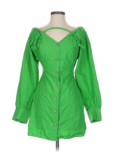 Pre-owned Nanushka Casual Dress In Green
