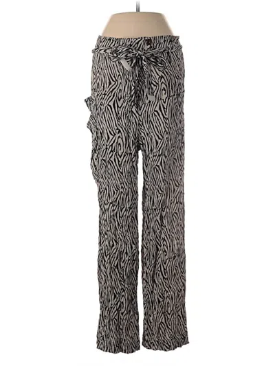 Pre-owned Nanushka Casual Pants In Silver