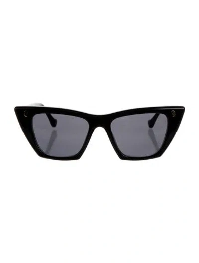 Pre-owned Nanushka Cat-eye Tinted Sunglasses In Black