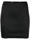 Nanushka Ceara Skirt In Black