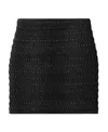 Nanushka Ceara Skirt In Black In Black