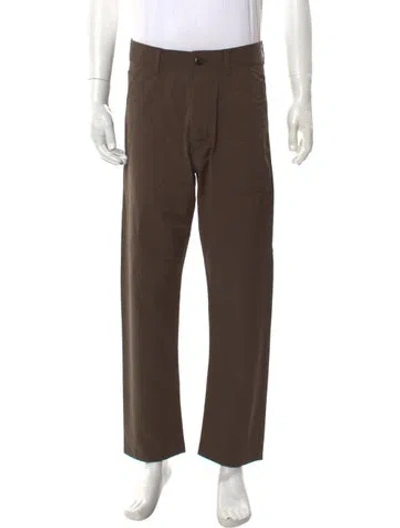 Pre-owned Nanushka Chinos In Brown