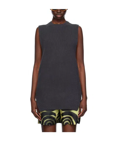 Nanushka Chunky-knit Wool Blend Jumper In Black