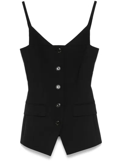 Nanushka Cinda Top In 黑色
