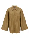 Nanushka Clarice Shirt And Blouse Green
