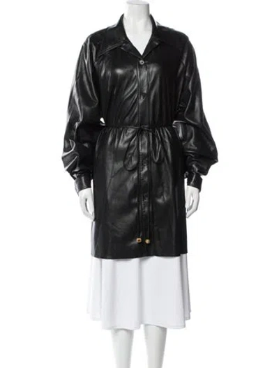 Pre-owned Nanushka Coat In Green