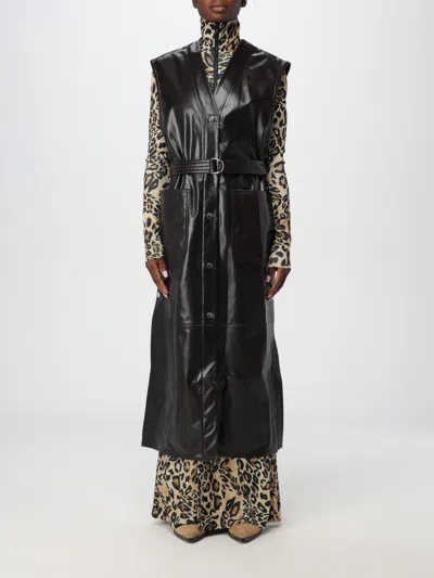 Nanushka Coat  Woman Color Brown In Braun
