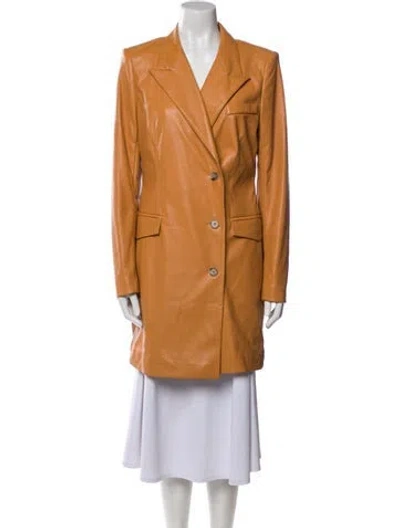 Pre-owned Nanushka Coat In Orange