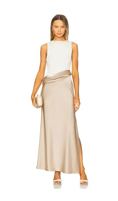 Nanushka Cobee Dress In Cream