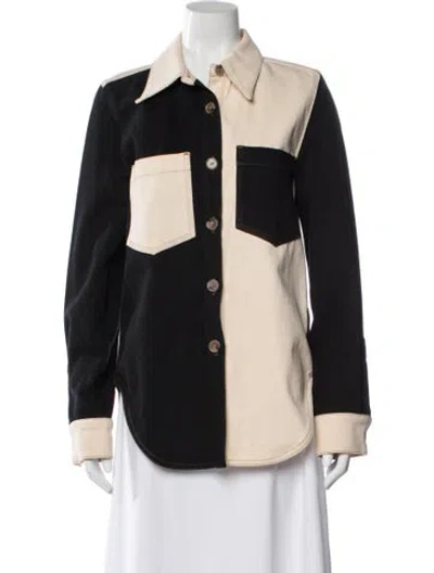 Pre-owned Nanushka Colorblock Pattern Jacket