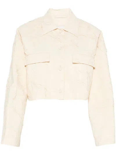 Nanushka Coreen Jacket In Oat