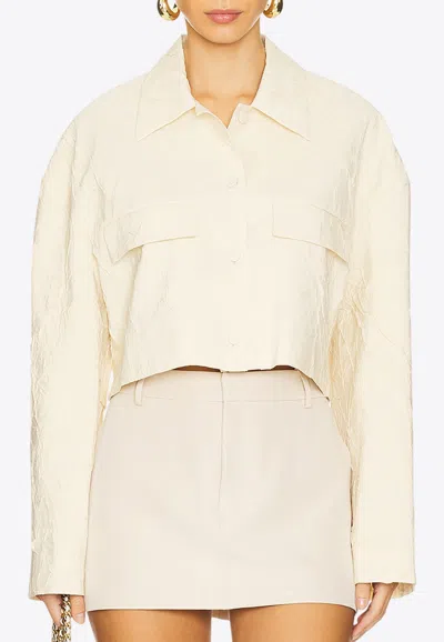 NANUSHKA COREEN SCULPTED GLASS SHIRT