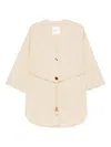 Nanushka Cotton Shirt In Neutral