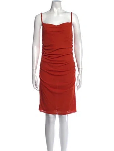 Pre-owned Nanushka Cowl Neck Mini Dress