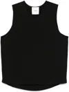 Nanushka Crepe Tank Top In Black