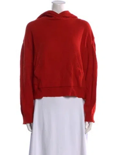 Pre-owned Nanushka Crew Neck Long Sleeve Sweatshirt In Orange
