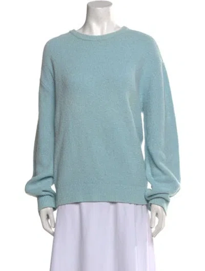Pre-owned Nanushka Crew Neck Sweater In Blue