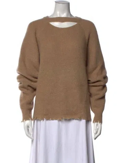 Pre-owned Nanushka Crew Neck Sweater In Neutral