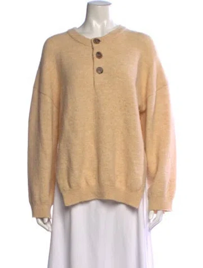 Pre-owned Nanushka Crew Neck Sweater In Neutrals