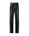 Nanushka Cropped Flared Trousers In Black