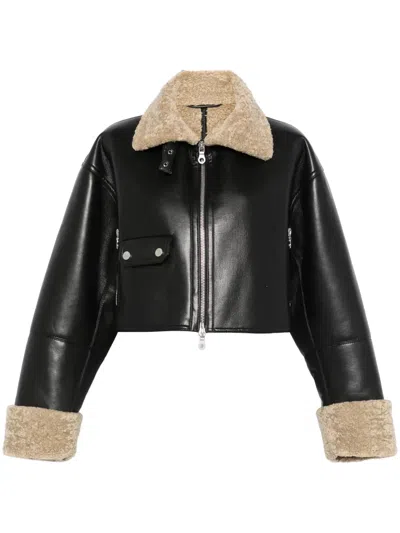 NANUSHKA CROPPED JACKET