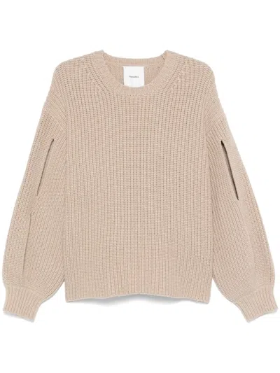 NANUSHKA CUT OUT-DETAIL SWEATER