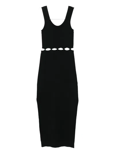 Nanushka Cut-out Maxi Dress In Black