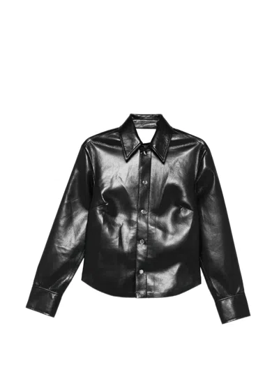 Nanushka Hemd Mit Cut-out In Black