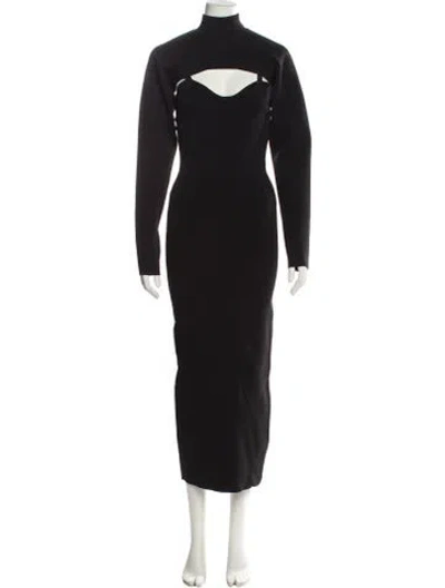 Pre-owned Nanushka Cutout Accent Dress Set In Black