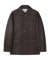 Nanushka Danick Pocket Leather Jacket In Black