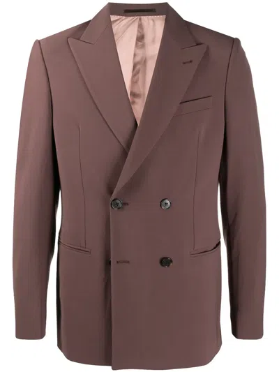 Nanushka Double-breasted Blazer In Pink