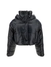 Nanushka Down Jacket In Nero