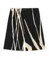 Nanushka Drawstring Cotton-belnd Bermuda Shorts In Black