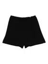 Nanushka Drawstring Shorts In Black