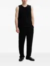 Nanushka Drawstring Trousers In Black