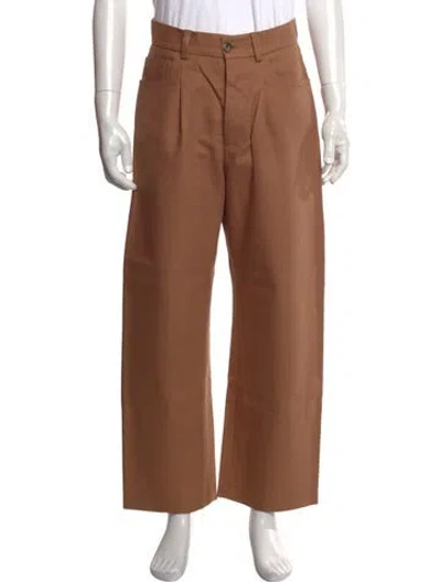 Pre-owned Nanushka Dress Pants In Brown
