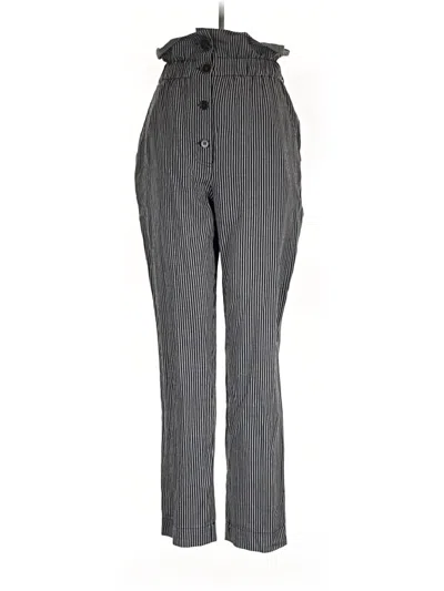 Pre-owned Nanushka Dress Pants In Gray