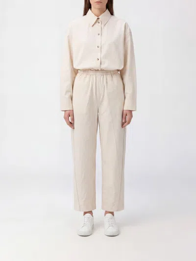 Nanushka Dress Woman Color Cream In White