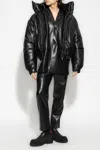 Nanushka Hooded Padded Jacket In Black