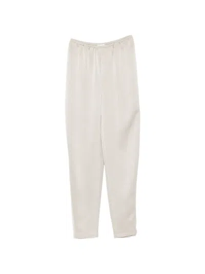 Nanushka Elastic-waist Trousers In Neutral