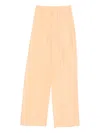 Nanushka Elastic-waist Trousers In Orange